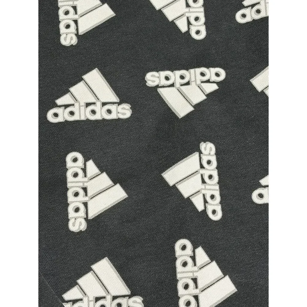 Adidas Allover Badge of Sport Hoodie Sweatshirt size Small